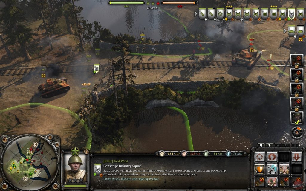 Кадр из игры Company of Heroes 2