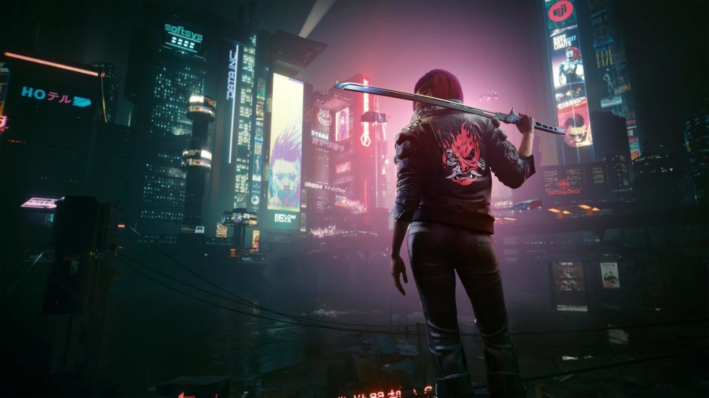 Кадр из игры Cyberpunk 2077