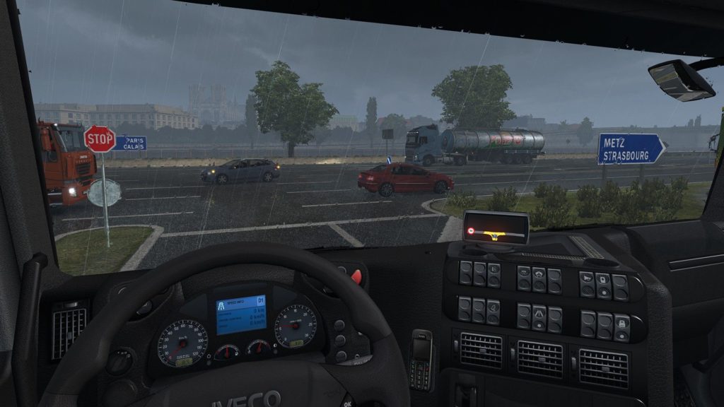 Кадр из игры Euro Truck Simulator 2