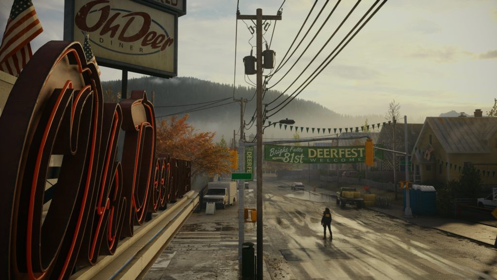 Кадр из игры Alanwake II