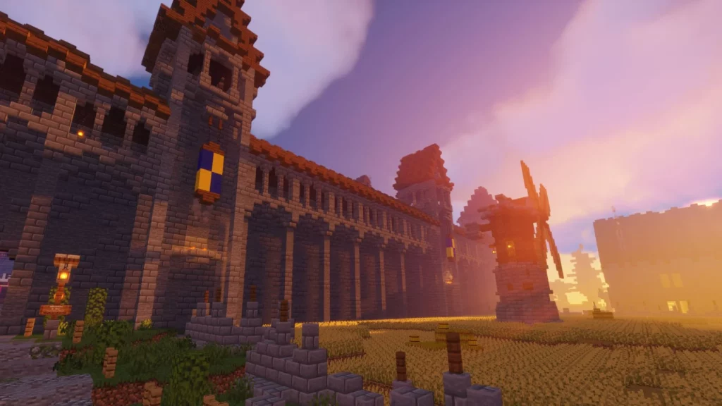 Кадр из игры Minecraft
