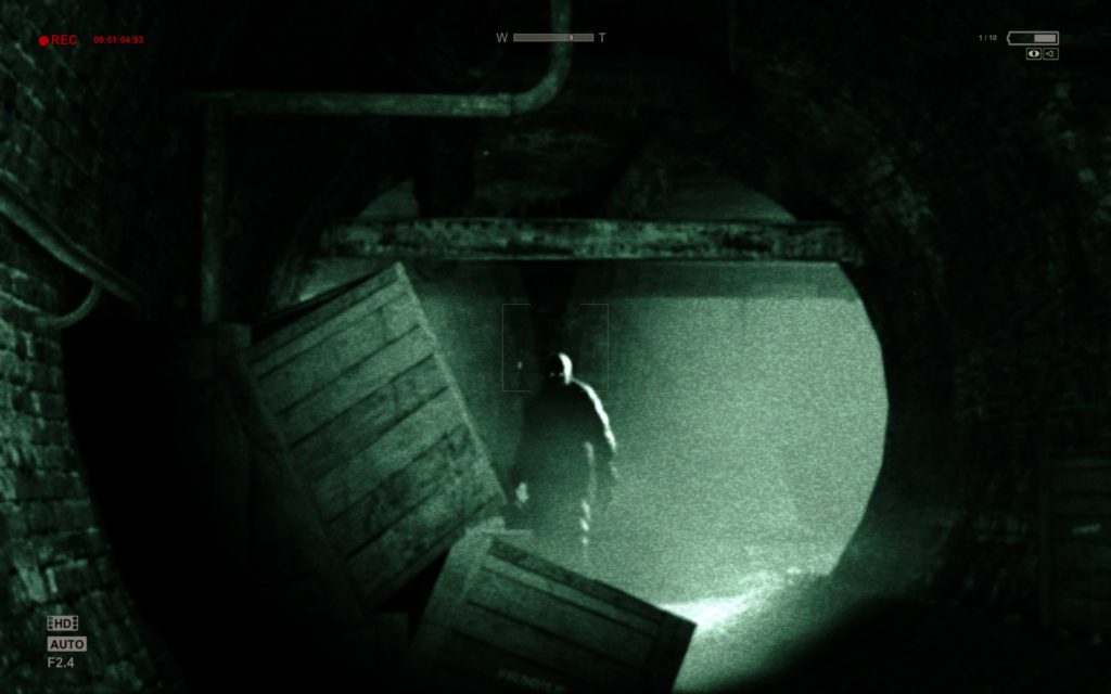 Кадр из игры Outlast