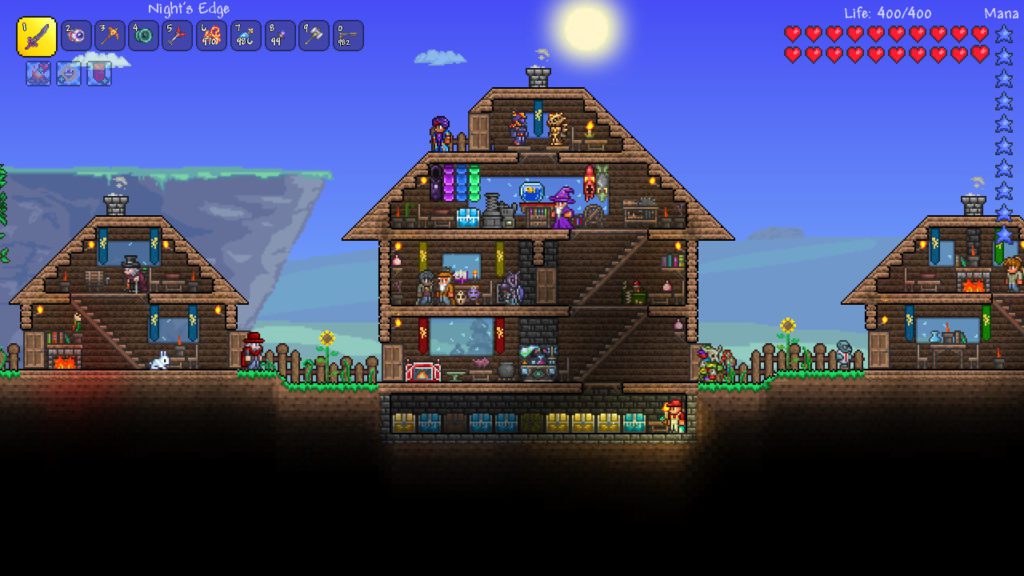 Кадр из игры Terraria