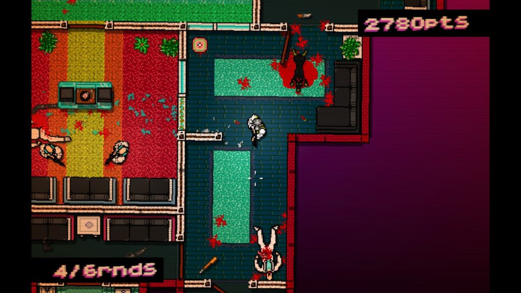 Кадр из игры Hotline Miami