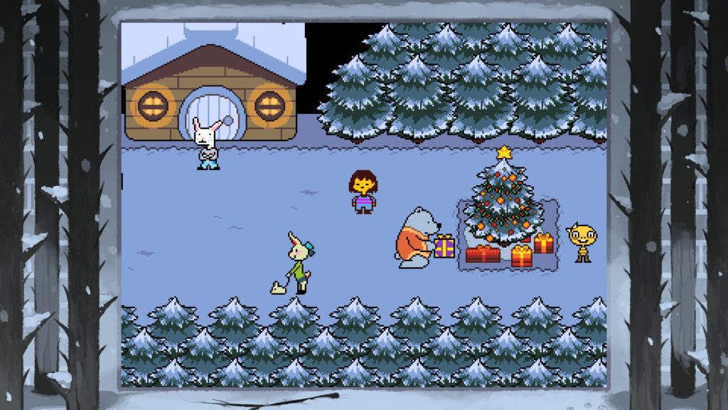 Кадр из игры Undertale
