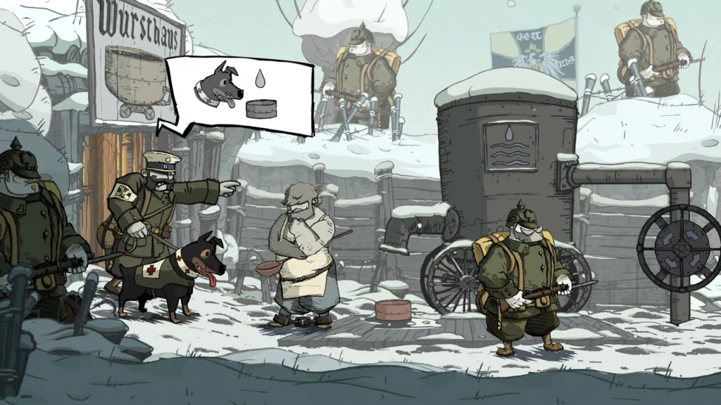 Кадр из игры Valiant Hearts