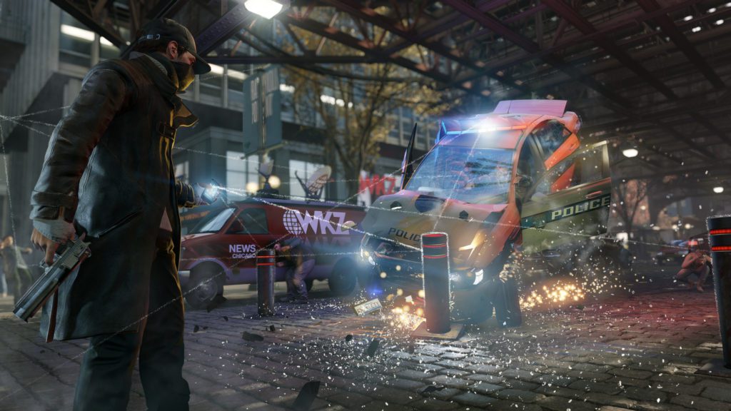Кадр из игры Watch Dogs