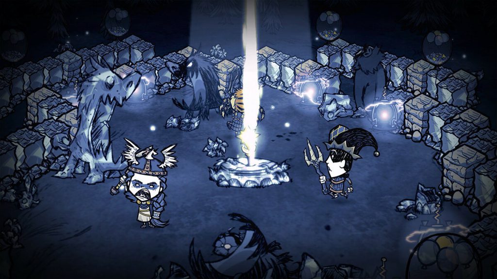 Кадр из игры Don't Starve Together