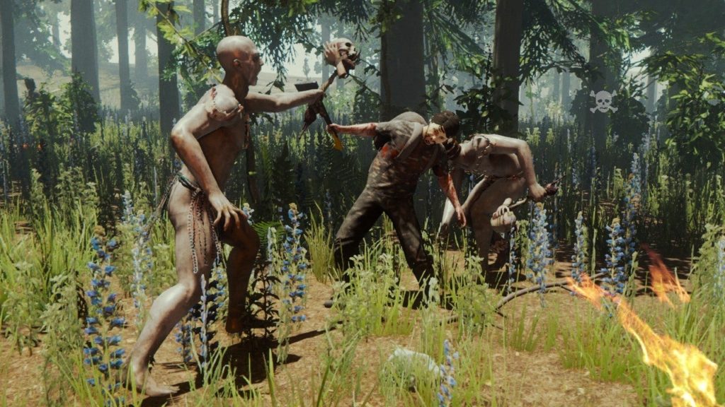 Кадр из игры The Forest
