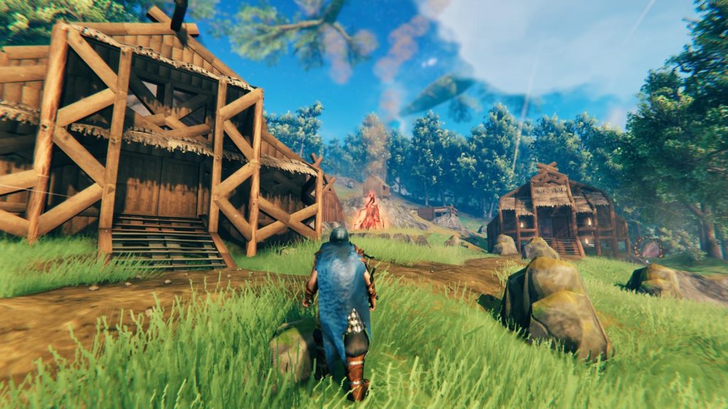 Кадр из игры Valheim